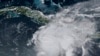 This GOES-East GeoColor satellite image taken at 1:20 p.m. EDT, and provided by NOAA, shows Hurricane Beryl moving towards Jamaica, July 3, 2024.