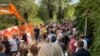 Hidro-plant Una Srb Croatia Protest