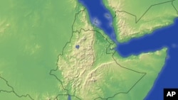 የኢትዮጵያ ካርታ 