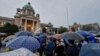 14. protest "Srbija protiv nasilja" - ispred Doma Narodne skupštine (foto: FoNet)