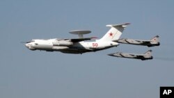 "Це дуже рідкісний, корисний і дорогий літак, вони коштують близько 500 мільйонів доларів", - повідомляє Visegrad 24. Фото: AP/Ivan Sekretarev