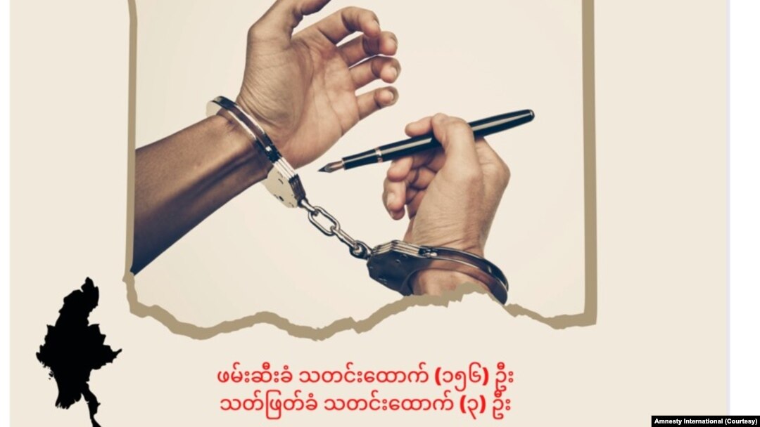 မေလ ၃ ရက်၊ ၂၀၂၂ ခု ကမ္ဘာ့သတင်းလွတ်လပ်ခွင့်အစီရင်ခံစာ။