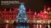 Grand Place on Eve of Lifting Brussels Lockdown