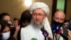 FILE - Taliban official Abdul Salam Hanafi, pictured speaking to reporters in Moscow, Oct. 20, 2021, says the Taliban "still are not aware" of all the details of the attack that killed al-Qaida chief Ayman al-Zawahiri in Kabul over the weekend.
