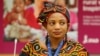 FILE - Yvette Azane Ngwemetoh, of Cameroon, a representative of rural women attends a meeting on occasion of the International Women's Day.