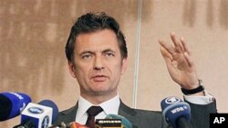 President of the Assembly of State Parties to the Rome Statute of the International Criminal court, Ambassador Christian Wenaweser (file photo)