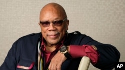 Music producer Quincy Jones poses for a portrait to promote his documentary "Quincy" during the Toronto Film Festival on Sept. 7, 2018, in Toronto. (Photo by Chris Pizzello/Invision/AP, File)