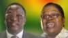 Vice President Emmerson Mnangagwa and former Vice President Joyce Mujuru. 