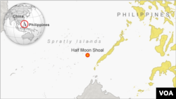 ແຜນທີ່ ຫາດຊາຍ Half Moon, ໝູ່ເກາະ ສແປຣດລີ. 
