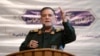 FILE - Gen. Abbas Nilforushan of Iran's Islamic Revolutionary Guard Corps addresses a meeting in Tehran, Feb. 5, 2024. Nilforushan died in an Israeli airstrike that killed Hezbollah leader Hassan Nasrallah in Beirut, Lebanon. Iran said Oct. 11 that it had recovered his body.
