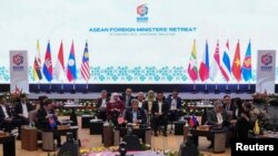 ประชุมรัฐมนตรีต่างประเทศอาเซียน ที่ลังกาวี มาเลเซีย 19 ม.ค. 2025 (Azneal Ishak/Pool via REUTERS)