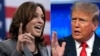 Demokratska predsednička kandidatkinja Kamala Haris i republikanski predsednički kandidat Donald Tramp. 