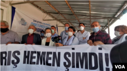 Endamên HDP'ê daxwaza aştîyê dikin (Arşîv)