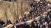 Türkiyədə 35 insanın dəfn mərasiminə minlərlə insan toplaşıb