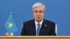 FILE - Kazakhstan's President Kassym-Jomart Tokayev delivers a speech during the Heads of State of Central Asia Summit session in Astana, Kazakhstan, Aug. 9, 2024. (Kazakhstan's Presidential Press Service/handout via AFP)