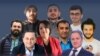 "Toplum TV" işi üzrə həbsdə olanlar (Mənbə: Sosial şəbəkə)