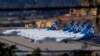 Avioni Aljaska erlajnsa tipa Boing 737 Max 9 bili su prizemljeni nakon incidenta 5. januara (REUTERS/Mike Blake/File Photo)
