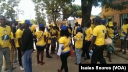 Campanha de recrutamento da CASA-CE em Malanje, Angola