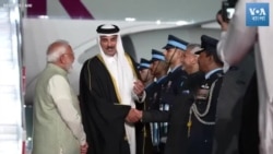কাতারের আমিরকে নয়াদিল্লিতে স্বাগত জানালেন ভারতের প্রধানমন্ত্রী মোদী