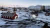 Nuuk, ibu kota Greenland. (Henry Ridgwell/VOA)