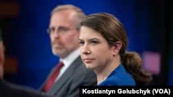 Мелінда Герінг, старша радниця Razom, каже, що була шокована рівнем переслідування протестантів на окупованих територіях України.