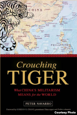 The cover of “Crouching Tiger,” a new book from author and filmmaker Peter Navarro(Peter Navarro)