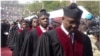 Justices of the Supreme Court of Liberia with Justice Francis Korkpor front