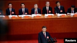 2022年1016日，中共二十大开幕。（路透社图片）