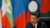 FILE - China's President Xi Jinping speaks at the Dialogue on Strengthening Connectivity Partnership at the Diaoyutai State Guesthouse in Beijing, Nov. 8, 2014. 