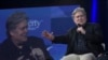 FILE - White House strategist Steve Bannon speaks during the Conservative Political Action Conference in Oxon Hill, Md., Feb. 23, 2017.