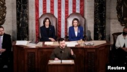 Президент Зеленський у Конгресі: «Наші два народи є союзниками у спільній битві».