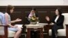 蔡英文与川普未来政府关键人物会面