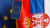 Zastave EU i Srbije