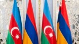 Հայաստանի ու Ադրբեջանի դրոշներ