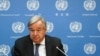 Birleşmiş Milletler Genel Sekreteri Antonio Guterres